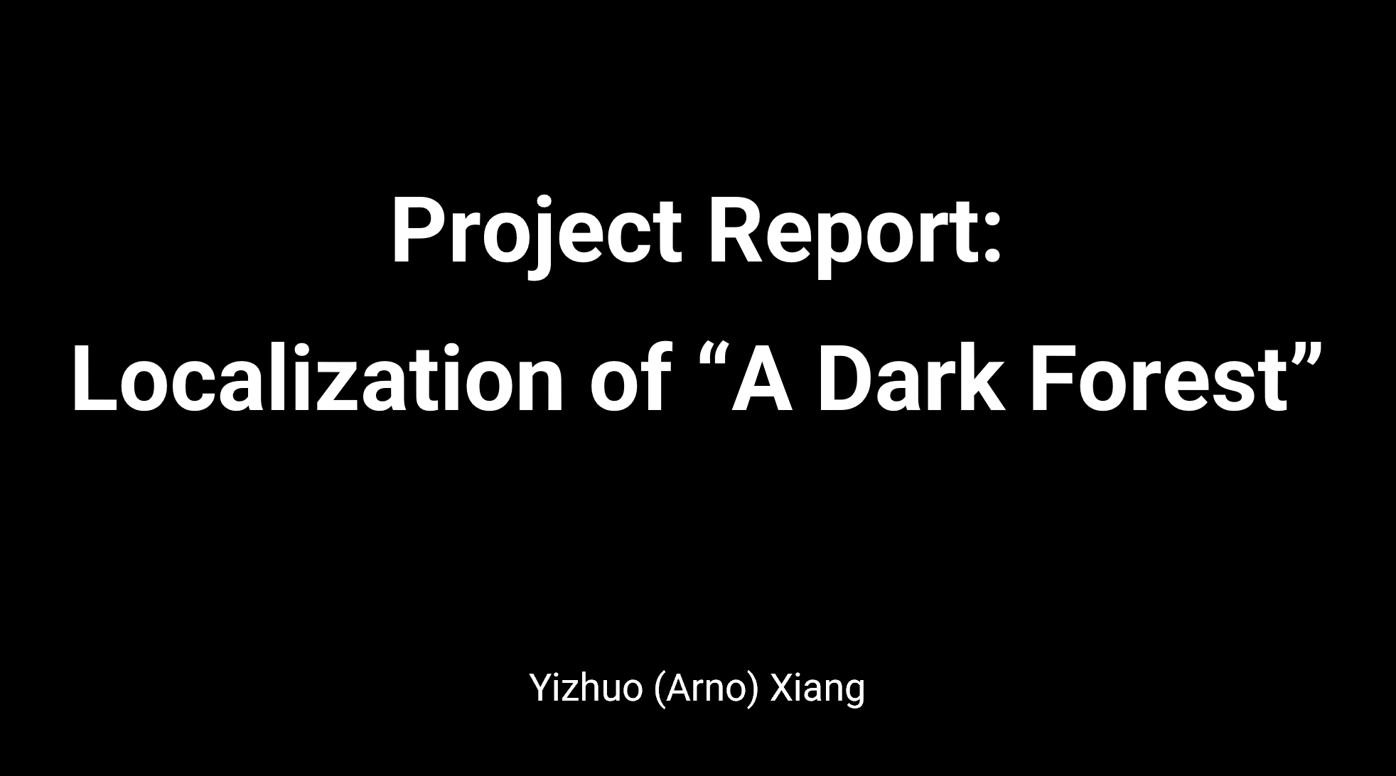 MIIS - Game Project Report